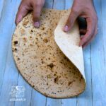 نان نرم گندم کامل از نزدیک اصیلانه