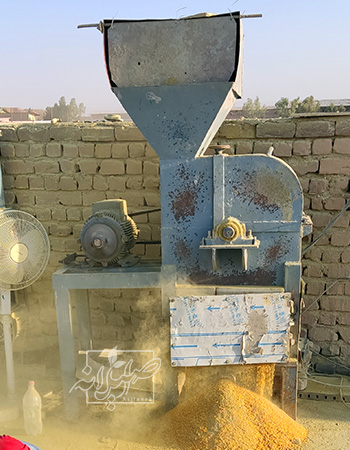 بلغور کردن سنگ زرنیخ