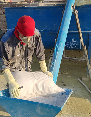 تولید نوره زرنیخ طلایی و ترکیب آهک با پودر زرنیخ