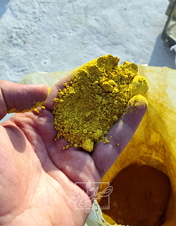 پودر نوره زرنیخ طلایی